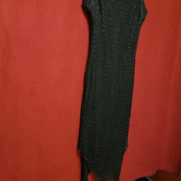 Vintage Be Smart-lined All lace Hi-Low Dress with beaded straps- Sz.3/4- gpl - Picture 3 of 10